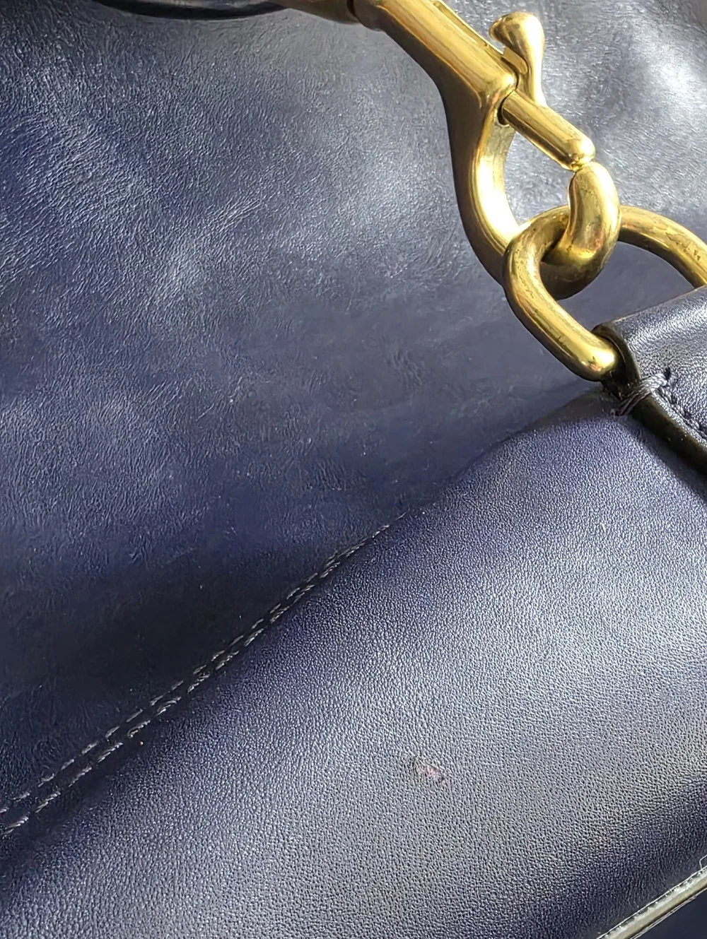 Coach 23420 Legacy Clip Duffle Purple Leather Shoulder Bucket Bag - Picture 15 of 16